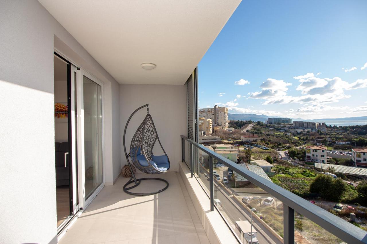 Appartement Sky Di Mare - Free Private Garage à Split Extérieur photo